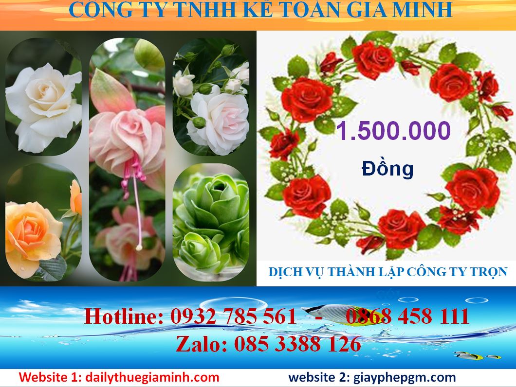 Chi phí thành lập doanh nghiệp tại thị xã Thuận An