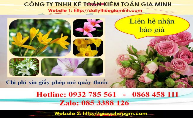Xin giấy phép mở nhà thuốc tại huyện Bắc Tân Uyên 5 Chi phí mở quầy thuốc tại huyện Bắc Tân Uyên