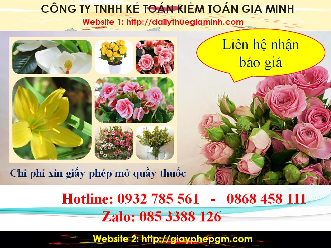 Xin giấy phép mở nhà thuốc tại huyện Bàu Bàng 5 Chi phí mở quầy thuốc tại huyện Bàu Bàng
