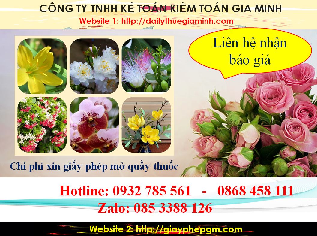 Xin giấy phép mở nhà thuốc tại huyện Nhà Bè 5 Chi phí mở quầy thuốc tại huyện Nhà Bè