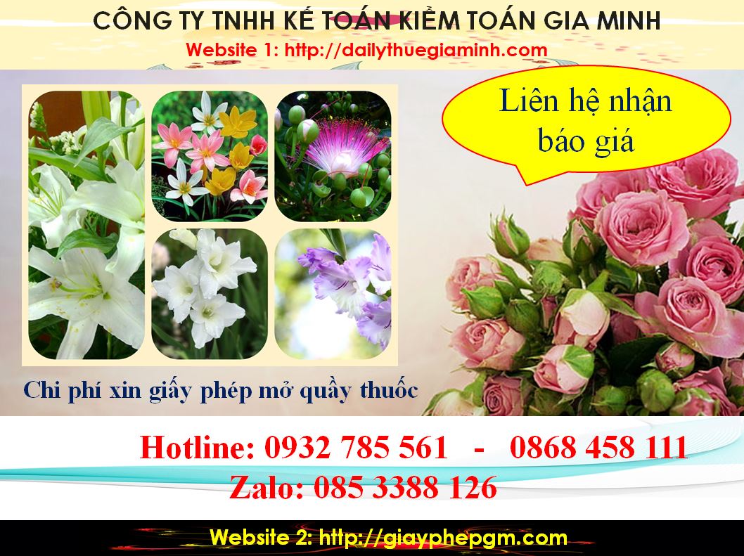 Xin giấy phép mở nhà thuốc tại thành phố Thủ Dầu Một 5 Chi phí mở quầy thuốc tại thành phố Thủ Dầu Một