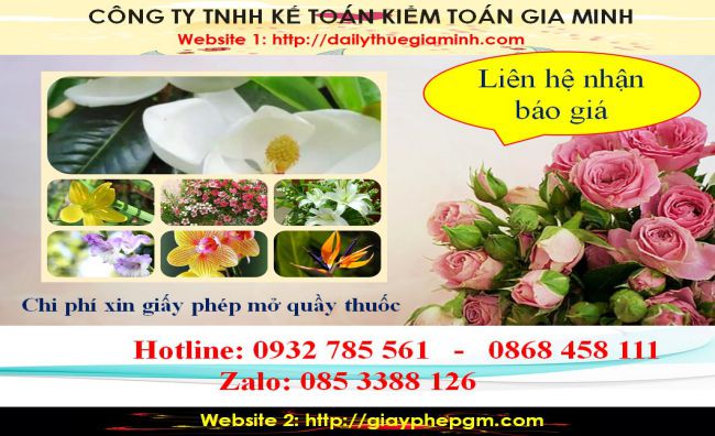 Xin giấy phép mở nhà thuốc tại thị xã Tân Uyên 5 Chi phí mở quầy thuốc tại thị xã Tân Uyên