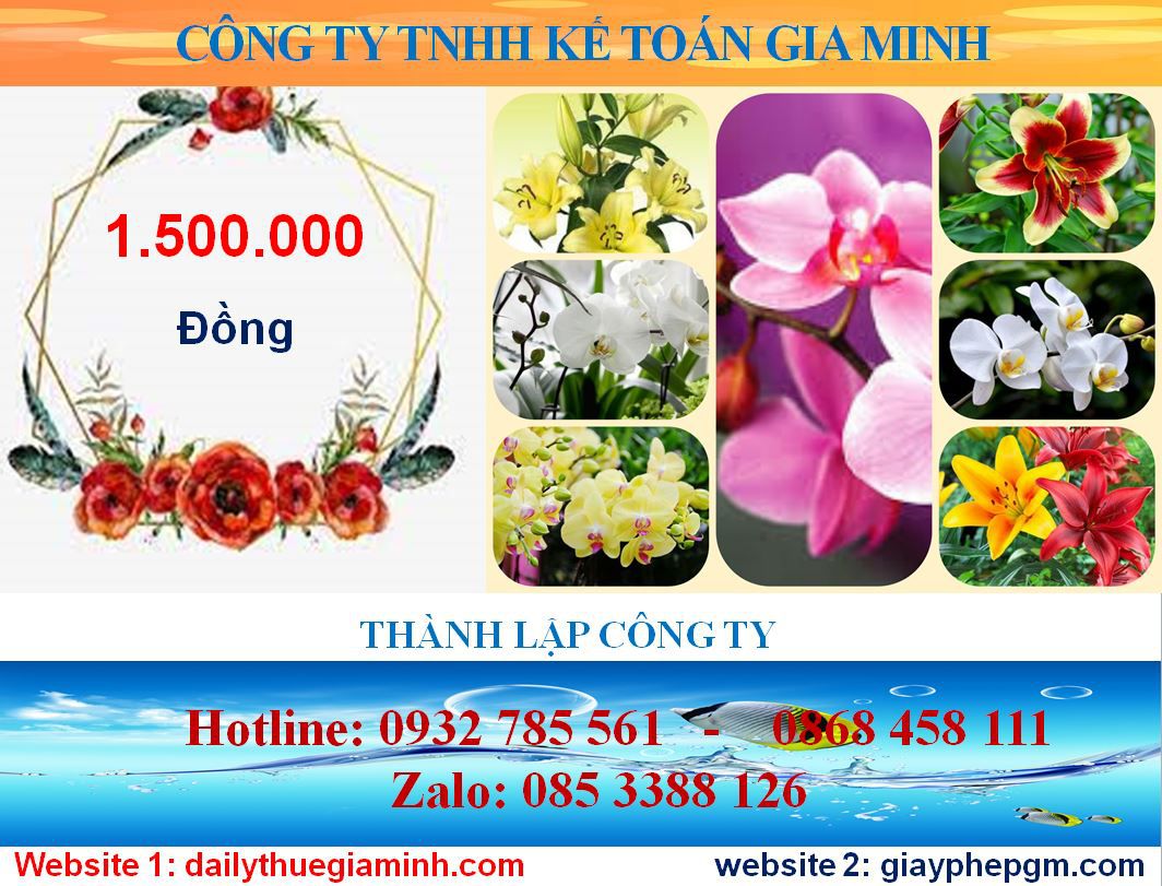 Thành lập công ty cổ phần tại Đồng Tháp 5 Chi phí thành lập công ty cổ phần