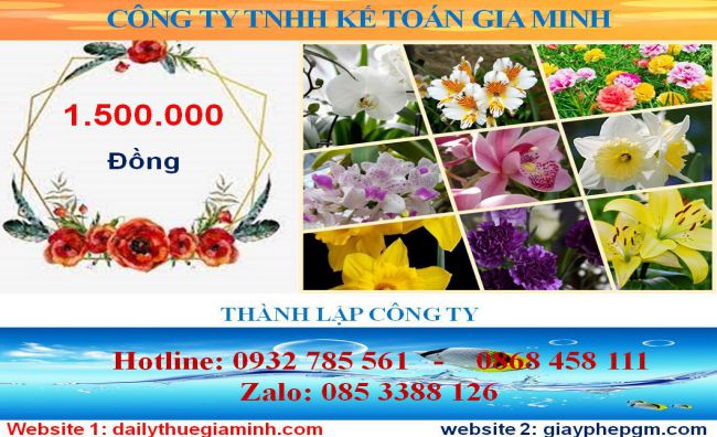 Thành lập công ty cổ phần tại Huyện Bắc Tân Uyên 5 Chi phí thành lập công ty cổ phần