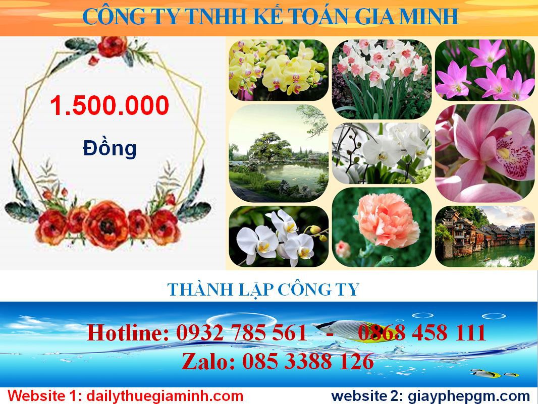 Thành lập công ty cổ phần tại Huyện Bàu Bàng – Thủ tục nhanh chóng, chi phí hợp lý 5 Chi phí thành lập công ty cổ phần
