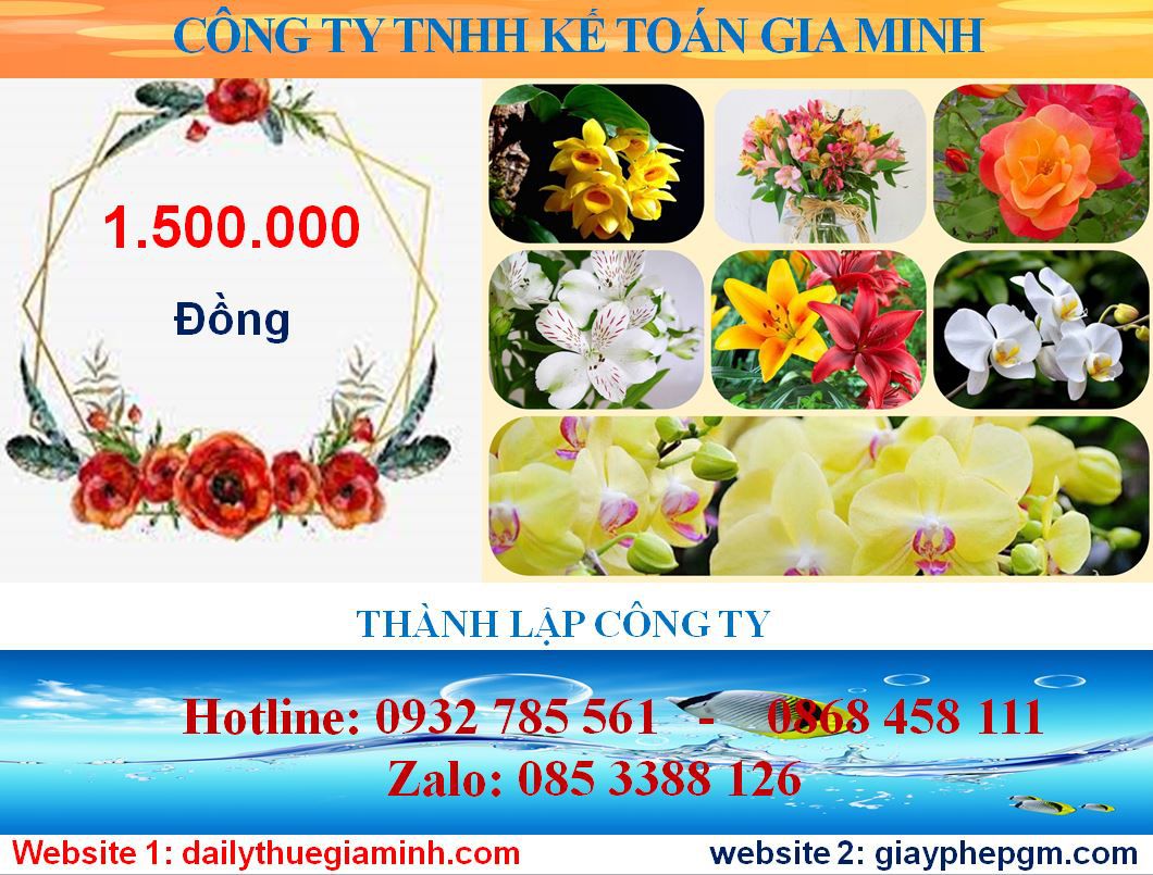 Thành lập công ty cổ phần tại Huyện Dầu Tiếng 5 Chi phí thành lập công ty cổ phần