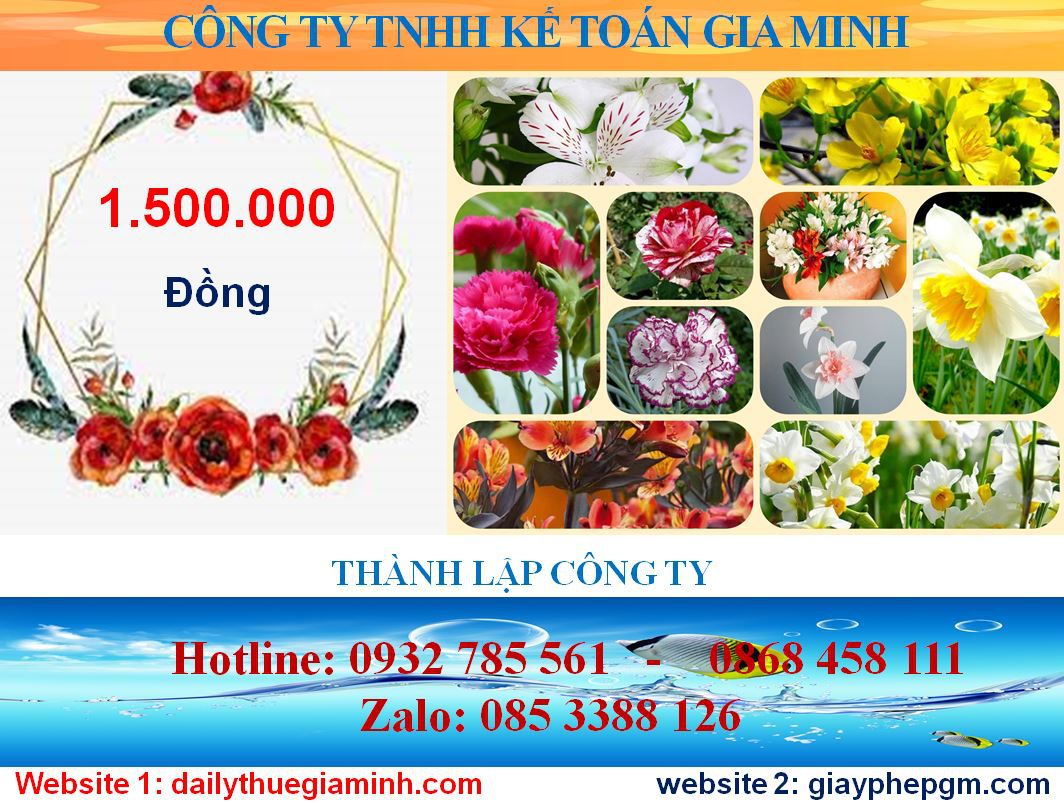Thành lập công ty cổ phần tại huyện Phú Giáo 5 Chi phí thành lập công ty cổ phần
