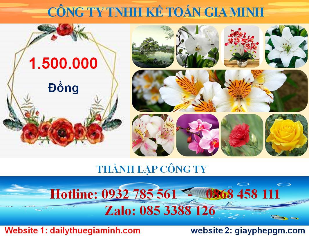 Thành lập công ty cổ phần tại Lai Châu 5 Chi phí thành lập công ty cổ phần