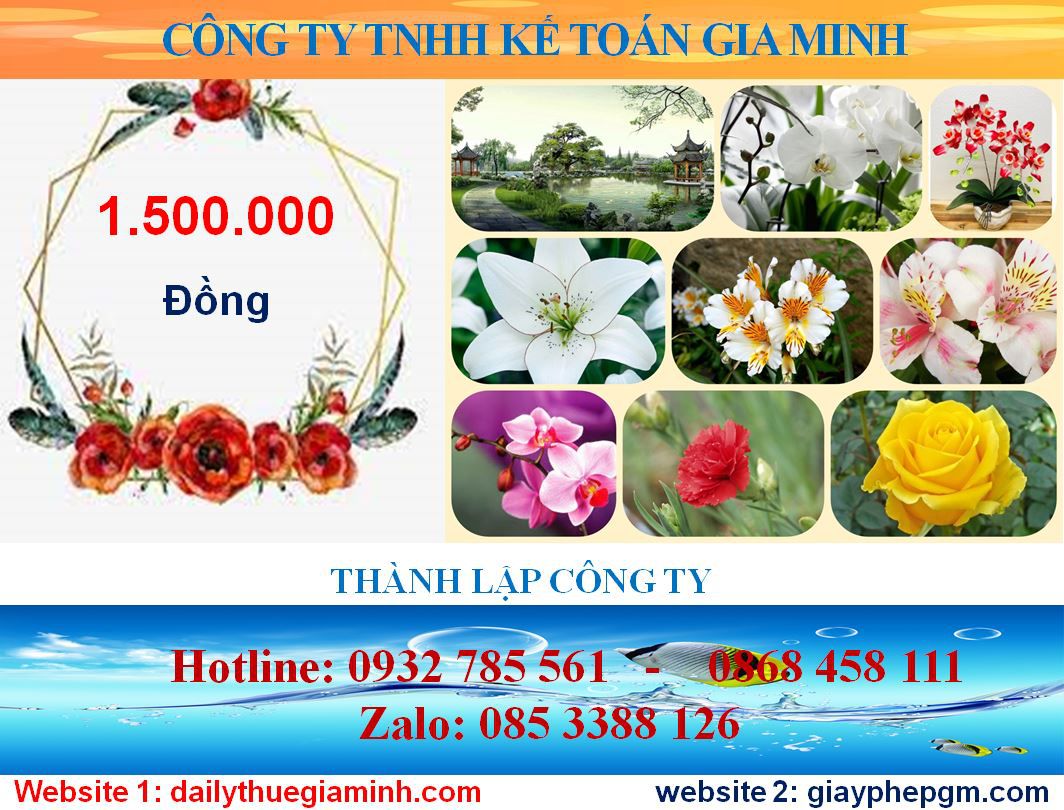 Thành lập công ty cổ phần tại Ninh Bình 5 Chi phí thành lập công ty cổ phần