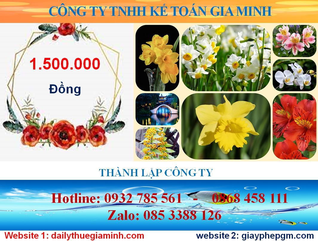 Thành lập công ty cổ phần tại Phú Thọ 5 Chi phí thành lập công ty cổ phần