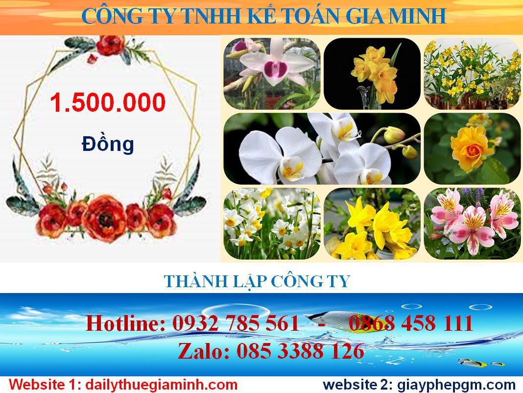 Thành lập công ty cổ phần tại Thị xã Tân Uyên 5 Chi phí thành lập công ty cổ phần