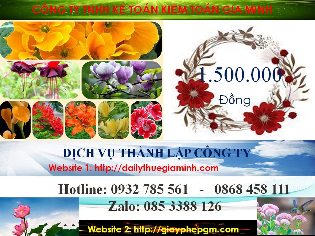 Chi phí thành lập công ty cổ phần tại TPHCM