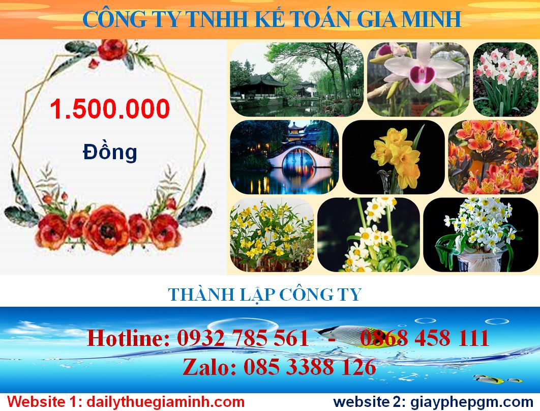 Thành lập công ty cổ phần tại Tuyên Quang 5 Chi phí thành lập công ty cổ phần