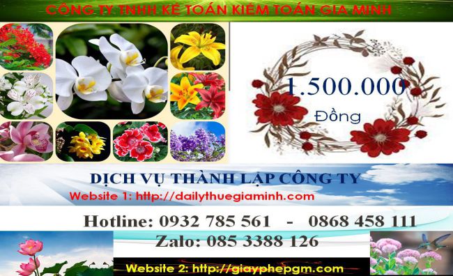 Thành lập công ty cổ phần tại Vĩnh Phúc 5 Chi phí thành lập công ty cổ phần