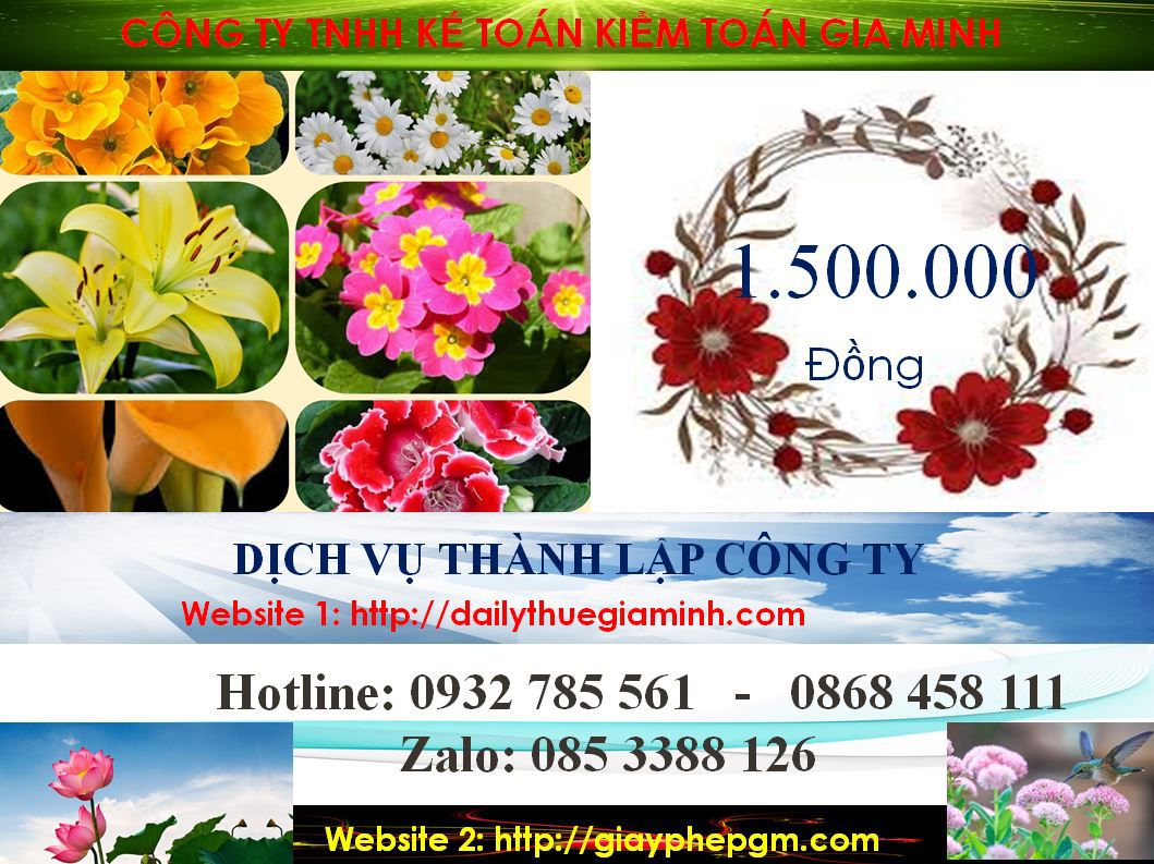 Thành lập công ty cổ phần tại Yên Bái 5 Chi phí thành lập công ty cổ phần