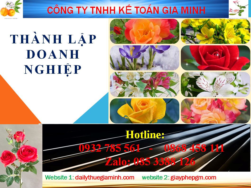 Chi phí thành lập công ty tại Bắc Giang 4 Dịch vụ thành lập công ty tại Bắc Giang