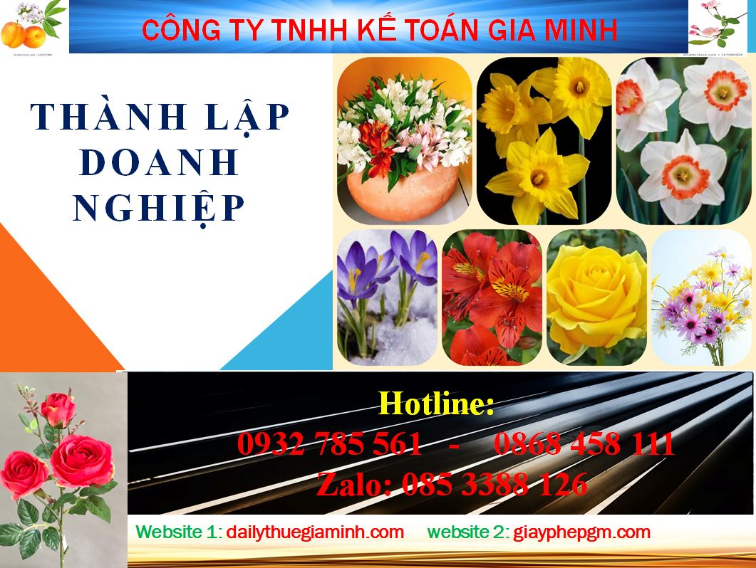 Chi phí thành lập công ty tại Lâm Đồng 4 Dịch vụ thành lập công ty tại Lâm Đồng