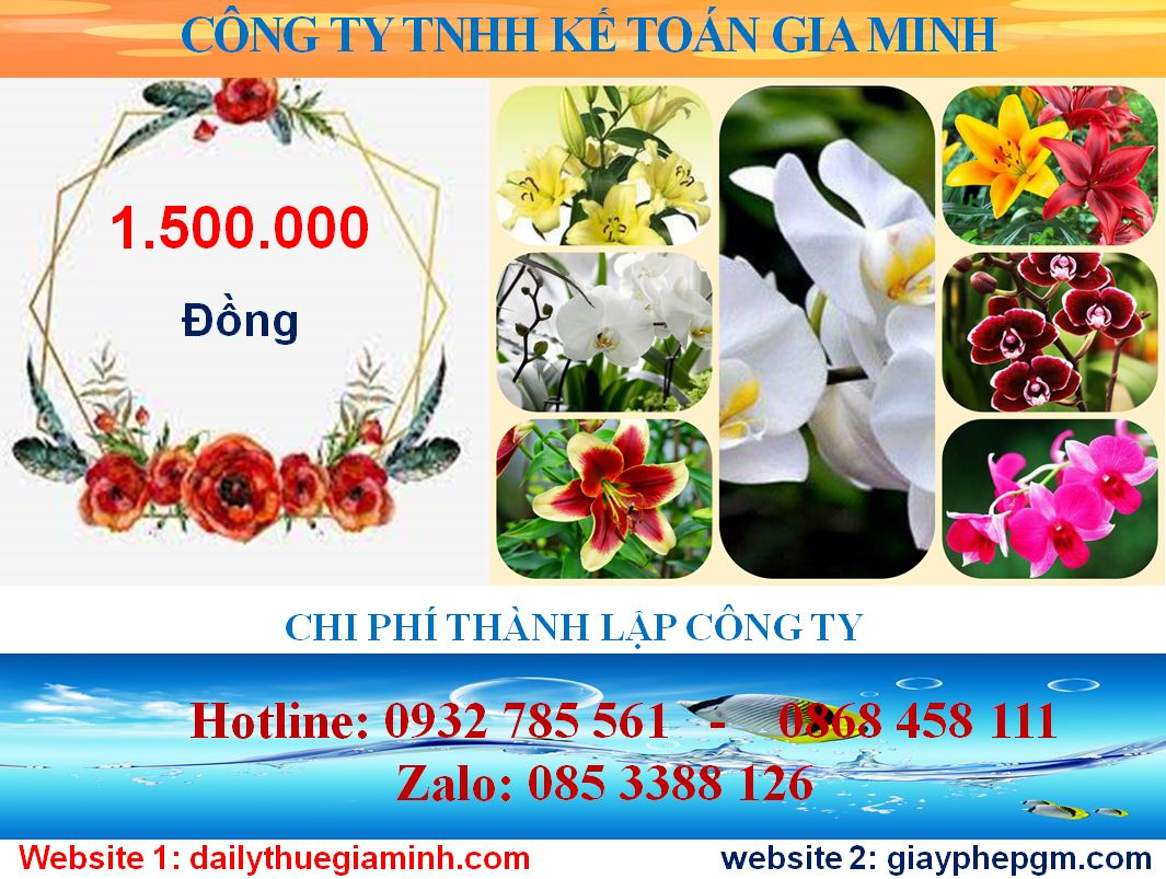 Chi phí thành lập công ty tại An Giang 5 Chi phí thành lập công ty tại An Giang