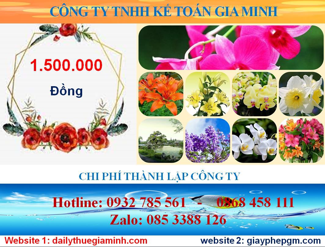 Mở công ty trọn gói tại Đồng Nai 5 Chi phí mở công ty trọn gói tại Đồng Nai