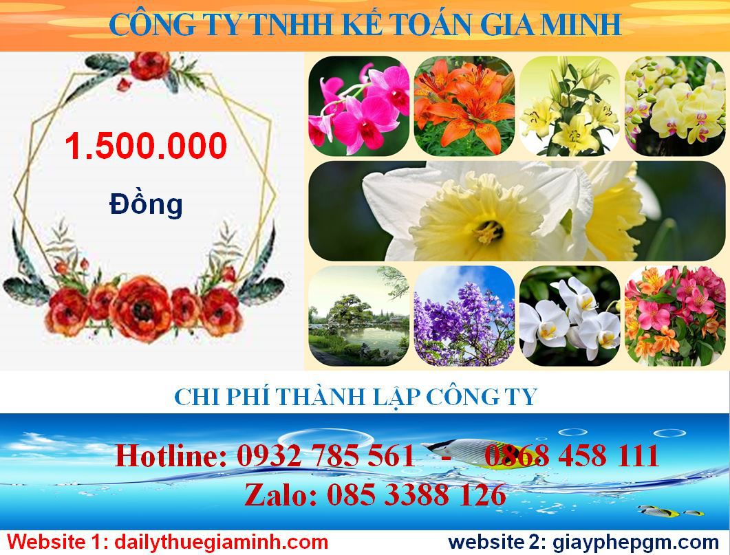 Mở công ty trọn gói tại Hà Nội 5 Chi phí mở công ty trọn gói tại Hà Nội