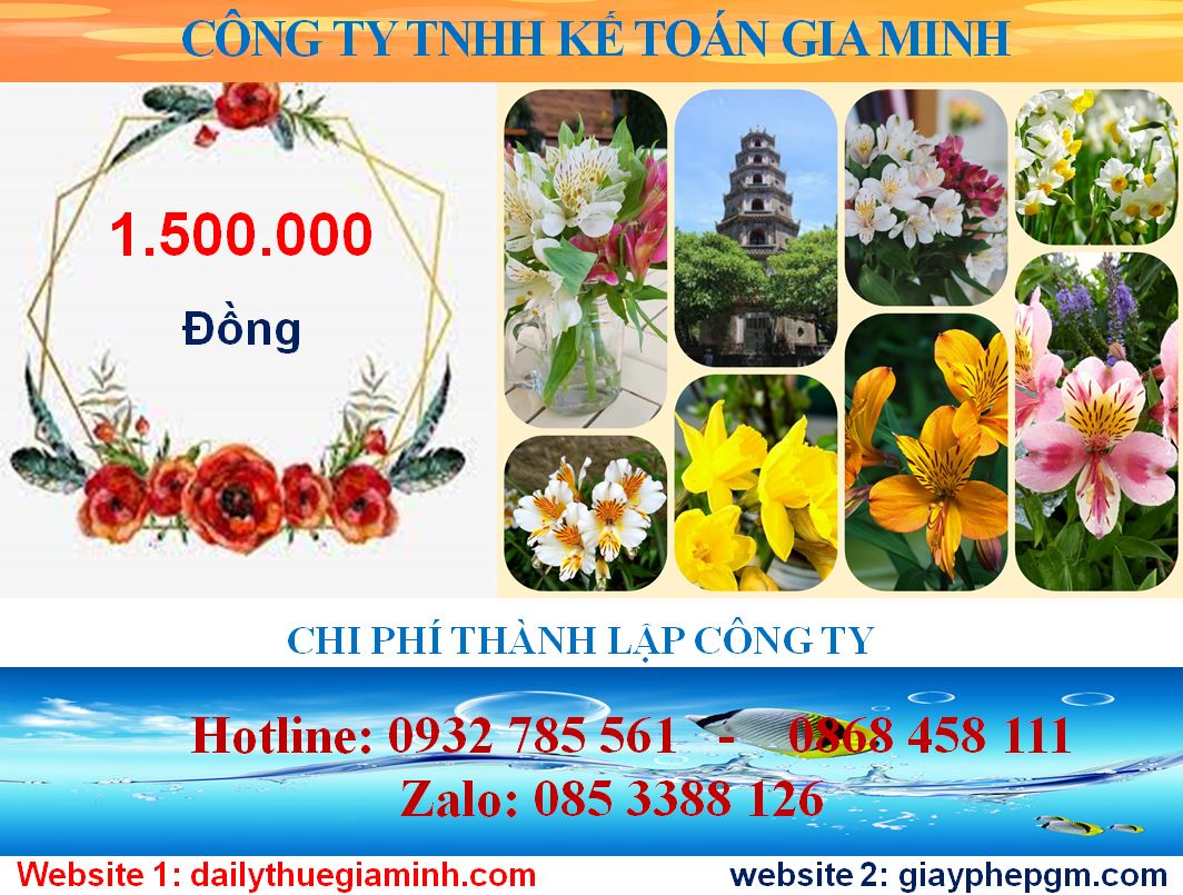 Chi phí thành lập công ty tại huyện Cờ Đỏ 5 Chi phí thành lập công ty tại huyện Cờ Đỏ