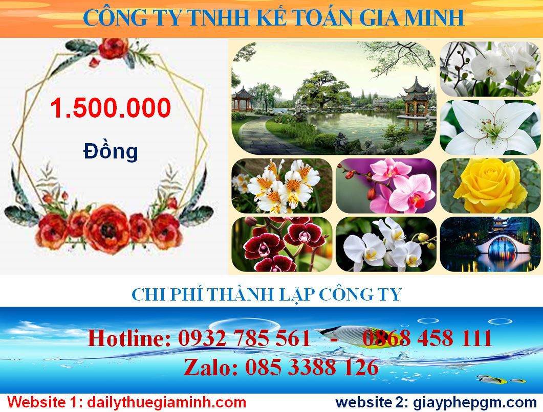 Dịch vụ mở công ty trọn gói tại Huyện Phú Xuyên – Nhanh chóng & Uy tín 5 Chi phí mở công ty trọn gói tại Huyện Phú Xuyên