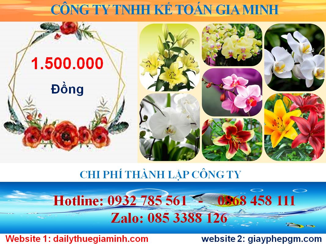 Chi phí thành lập công ty tại Lai Châu 5 Chi phí thành lập công ty tại Lai Châu