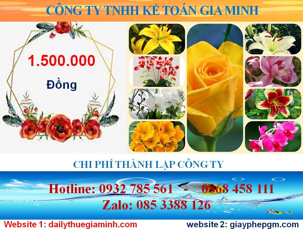 Mở công ty trọn gói tại Lâm Đồng 5 Chi phí mở công ty trọn gói tại Lâm Đồng