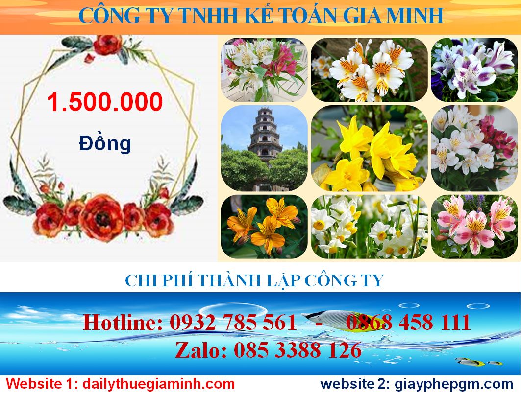 Chi phí thành lập công ty tại Ninh Bình 5 Chi phí thành lập công ty tại Ninh Bình