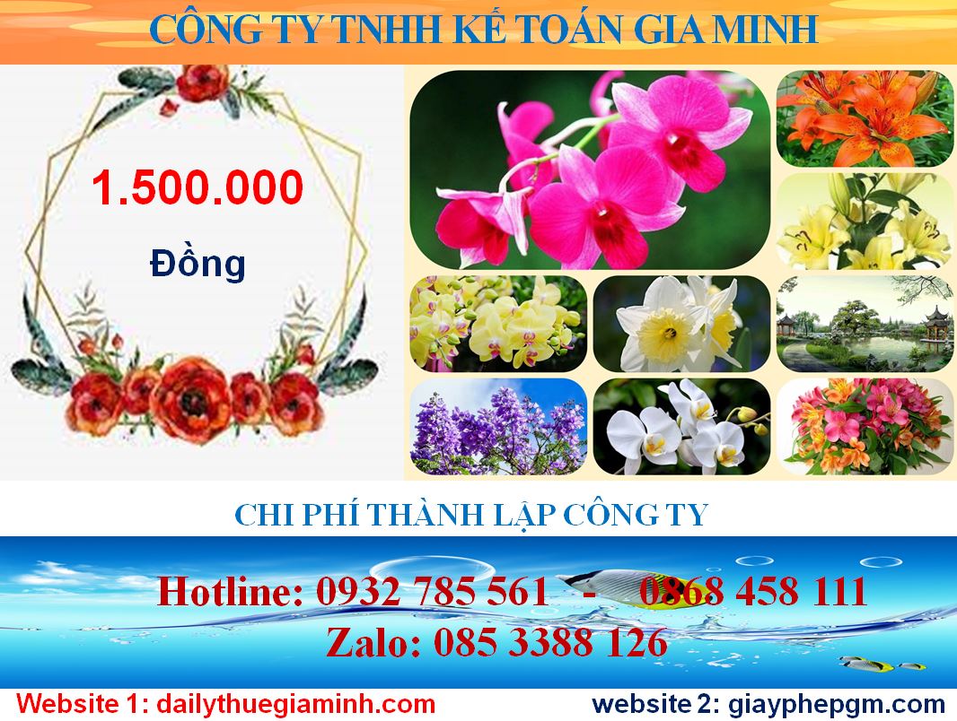 Chi phí thành lập công ty tại Sơn La 5 Chi phí thành lập công ty tại Sơn La