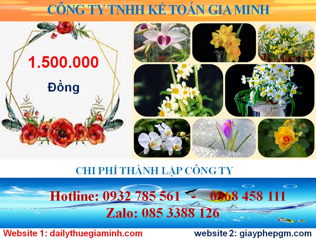 Chi phí thành lập công ty tại thành phố Thủ Dầu Một 5 Chi phí thành lập công ty tại thành phố Thủ Dầu Một