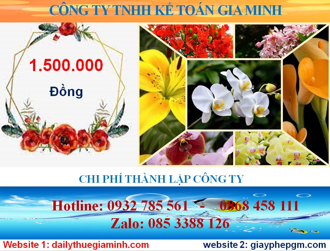 Mở công ty trọn gói tại Thị xã Sơn Tây – Dịch vụ nhanh, giá rẻ, chuyên nghiệp 5 Chi phí thành lập công ty tại thị xã Sơn Tây