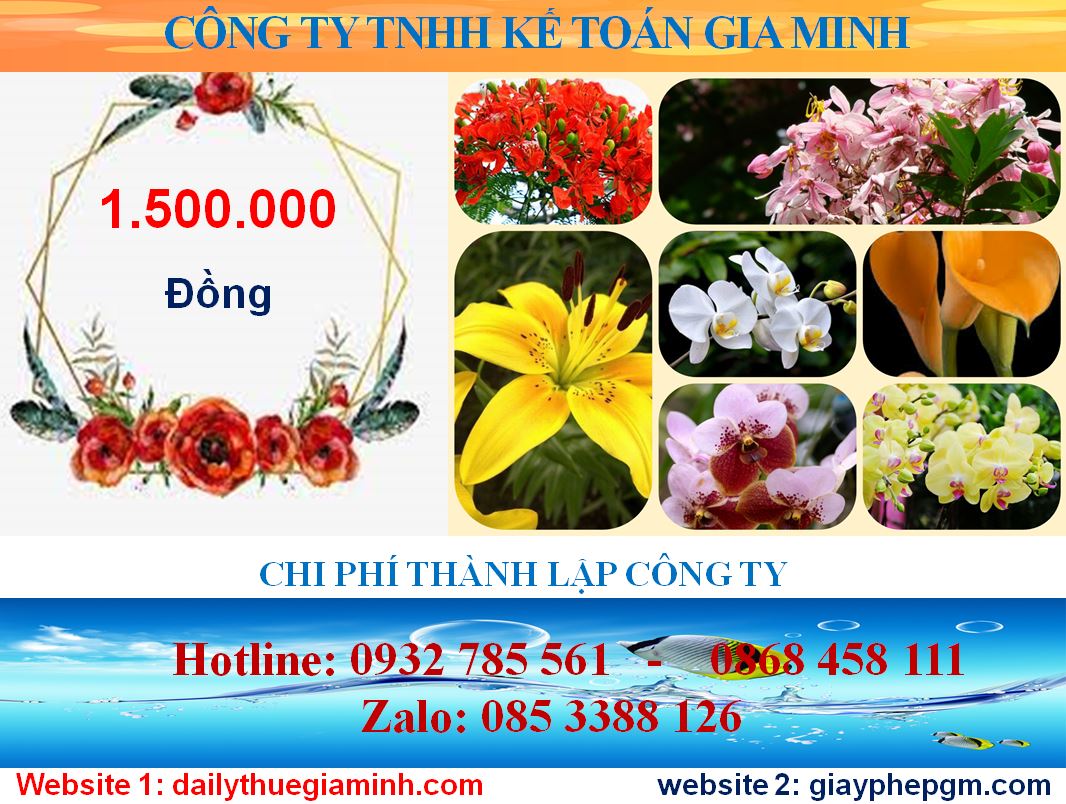 Chi phí thành lập công ty tại thị xã Tân Uyên 5 Chi phí thành lập công ty tại thị xã Tân Uyên