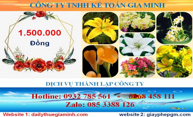Thành lập công ty tại Thị xã Tân Uyên 5 Chi phí thành lập công ty ở Thị xã Tân Uyên