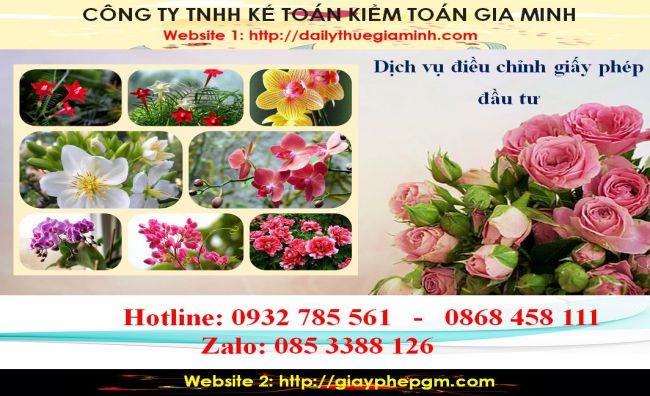 Dịch vụ điều chỉnh giấy chứng nhận đầu tư tại Thành phố Hà Nội 4 Thủ tục điều chỉnh giấy chứng nhận đầu tư tại Thành phố Hà Nội