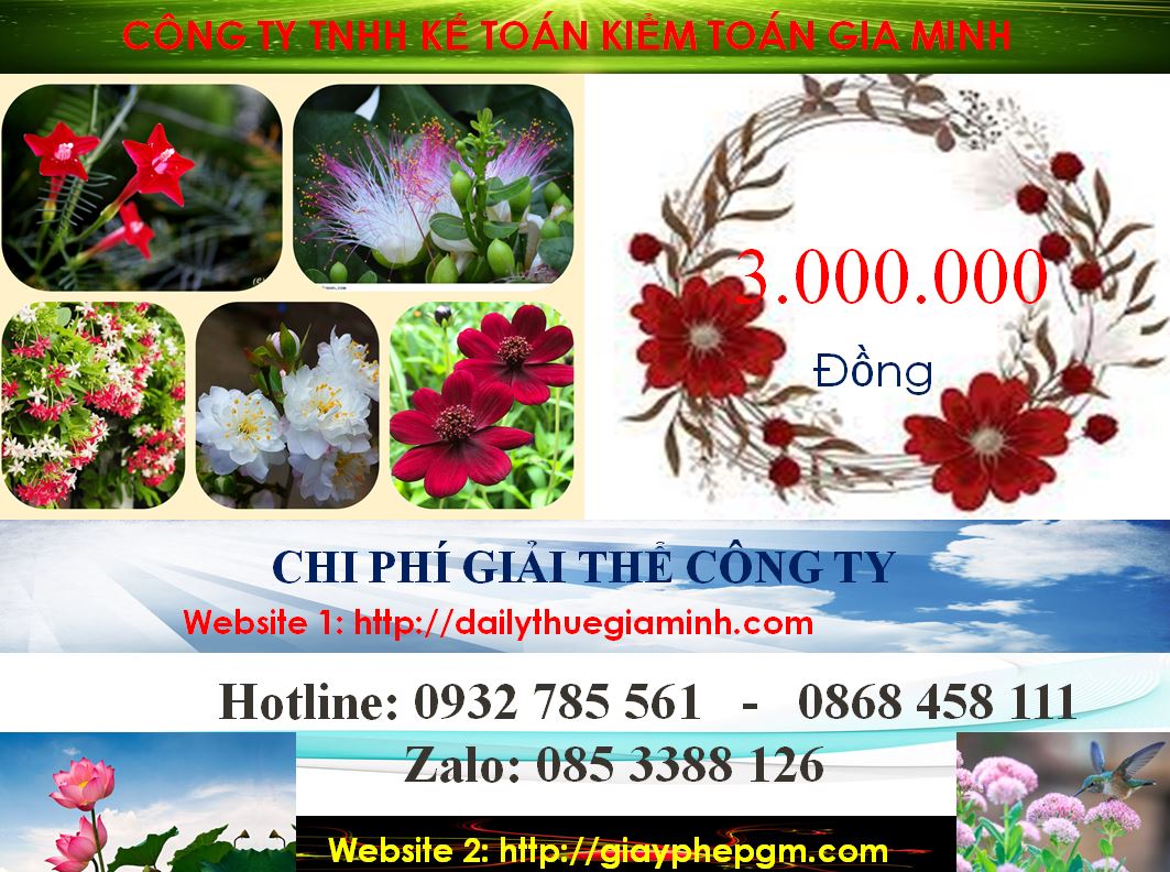 Dịch vụ giải thể công ty cổ phần tại Huyện Phú Giáo 6 Chi phí giải thể doanh nghiệp cổ phần tại Huyện Phú Giáo