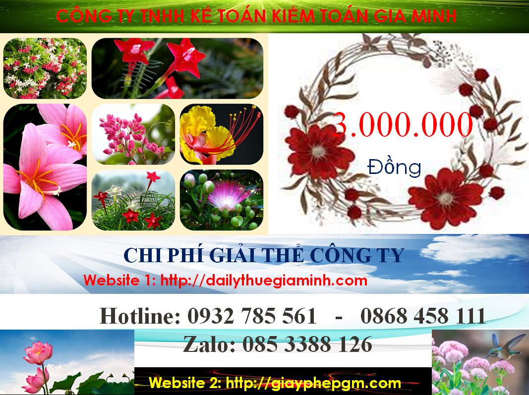 Dịch vụ giải thể công ty cổ phần tại Lạng Sơn 5 Chi phí giải thể doanh nghiệp cổ phần tại Lạng Sơn