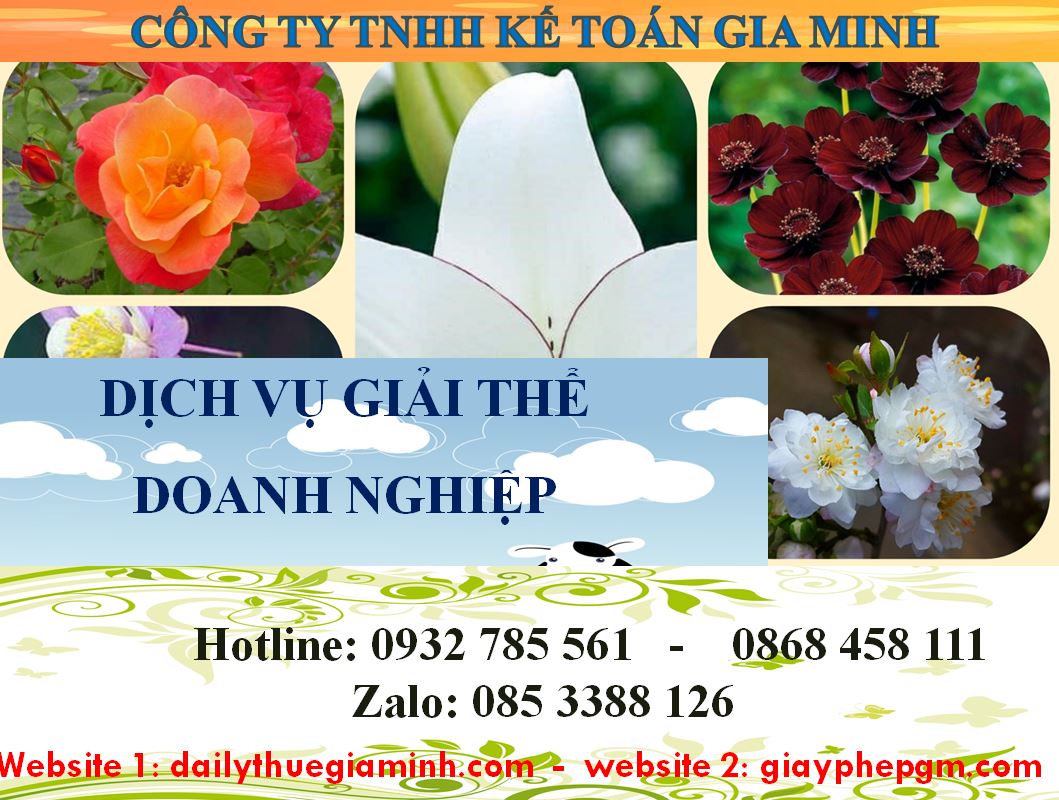 Dịch vụ giải thể công ty cổ phần tại Vĩnh Phúc 5 Dịch vụ giải thể doanh nghiệp cổ phần tại Vĩnh Phúc