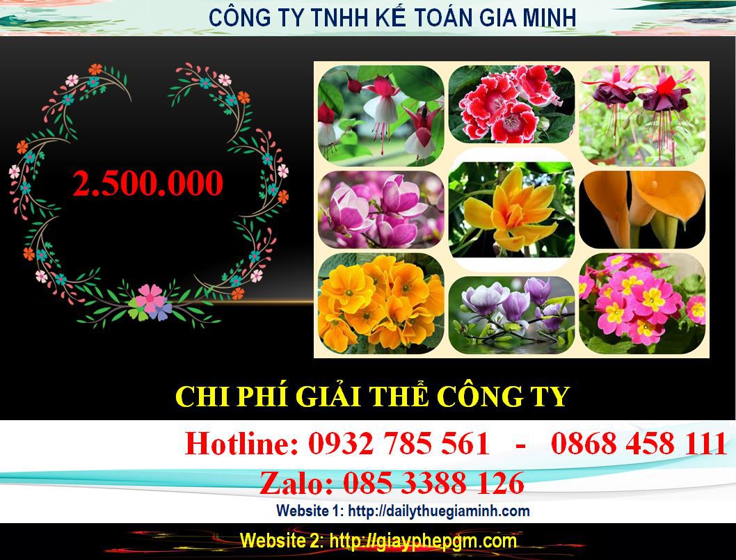 Dịch vụ giải thể công ty ở Huyện Ứng Hoà 5 Chi phí giải thể công ty ở Huyện Ứng Hoà