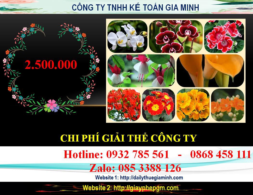 Dịch vụ giải thể công ty ở Quận Thanh Xuân 5 Chi phí giải thể công ty ở Quận Thanh Xuân