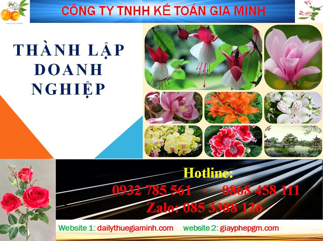 Dịch vụ làm giấy phép đăng ký kinh doanh tại Huyện Bầu Bàng 4 Thủ tục làm giấy phép đăng ký kinh doanh tại Huyện Bàu Bàng
