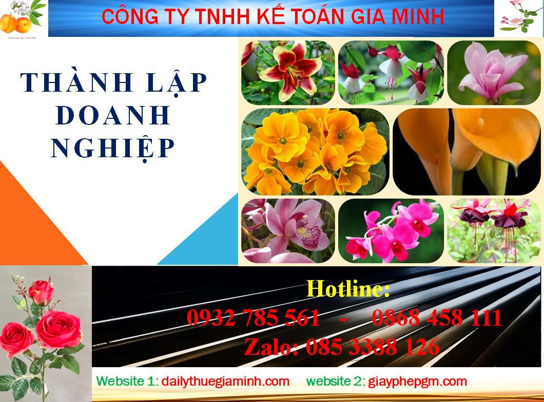 Dịch vụ làm giấy phép đăng ký kinh doanh tại Huyện Dầu Tiếng 4 Thủ tục làm giấy phép đăng ký kinh doanh tại Huyện Dầu Tiếng
