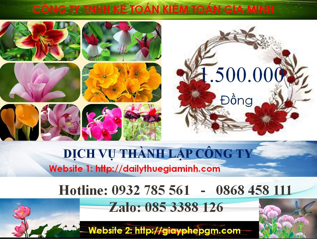 Dịch vụ làm lý lịch tư pháp Huyện Nhà Bè 5 Chi phí làm giấy phép đăng ký kinh doanh tại Huyện Nhà Bè