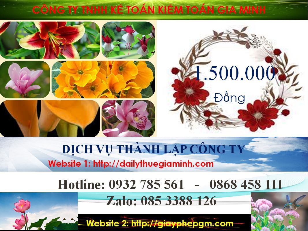 Dịch vụ làm giấy phép đăng ký kinh doanh tại Huyện Phúc Thọ 5 Chi phí làm giấy phép đăng ký kinh doanh tại Huyện Phúc Thọ