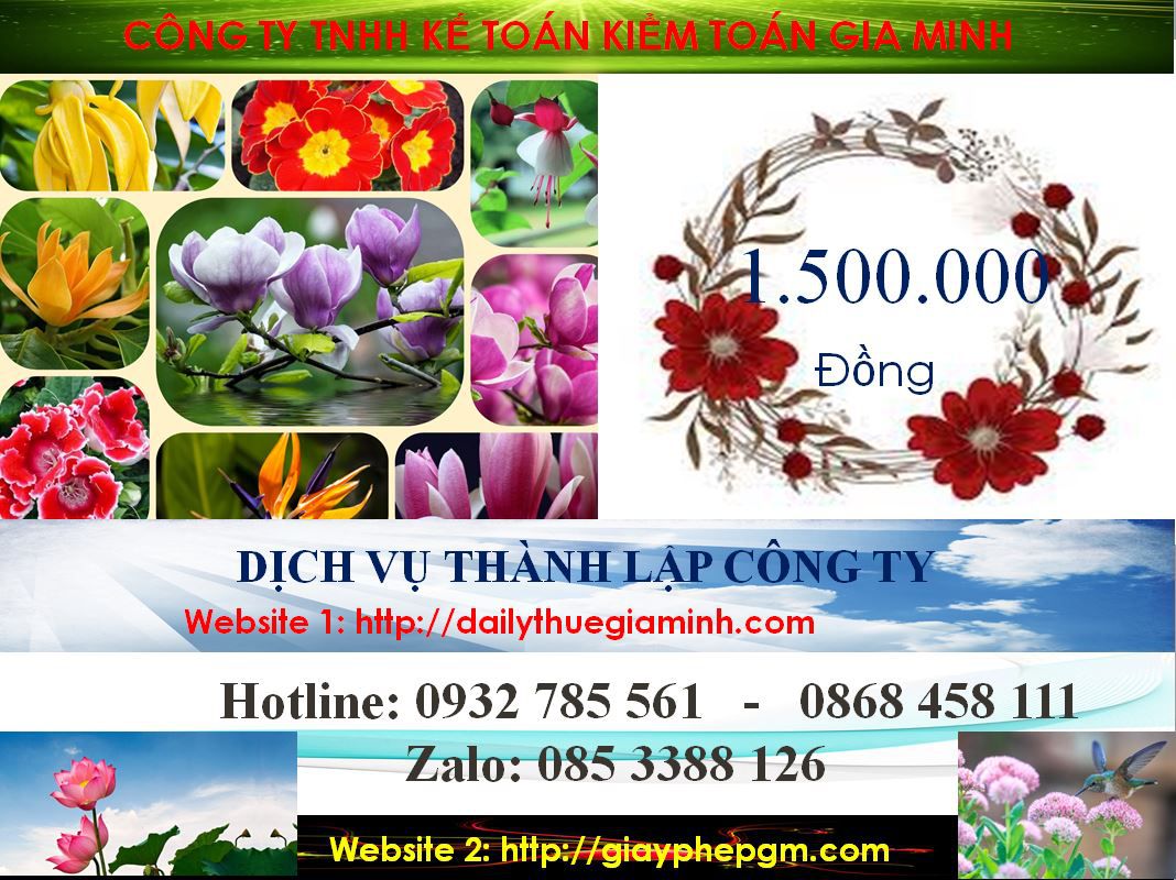 Chi phí làm giấy phép đăng ký kinh doanh tại Lào Cai