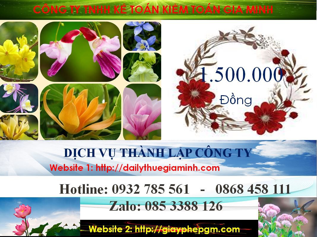 Dịch vụ làm giấy phép đăng ký kinh doanh tại Phú Thọ 5 Chi phí làm giấy phép đăng ký kinh doanh tại Phú Thọ