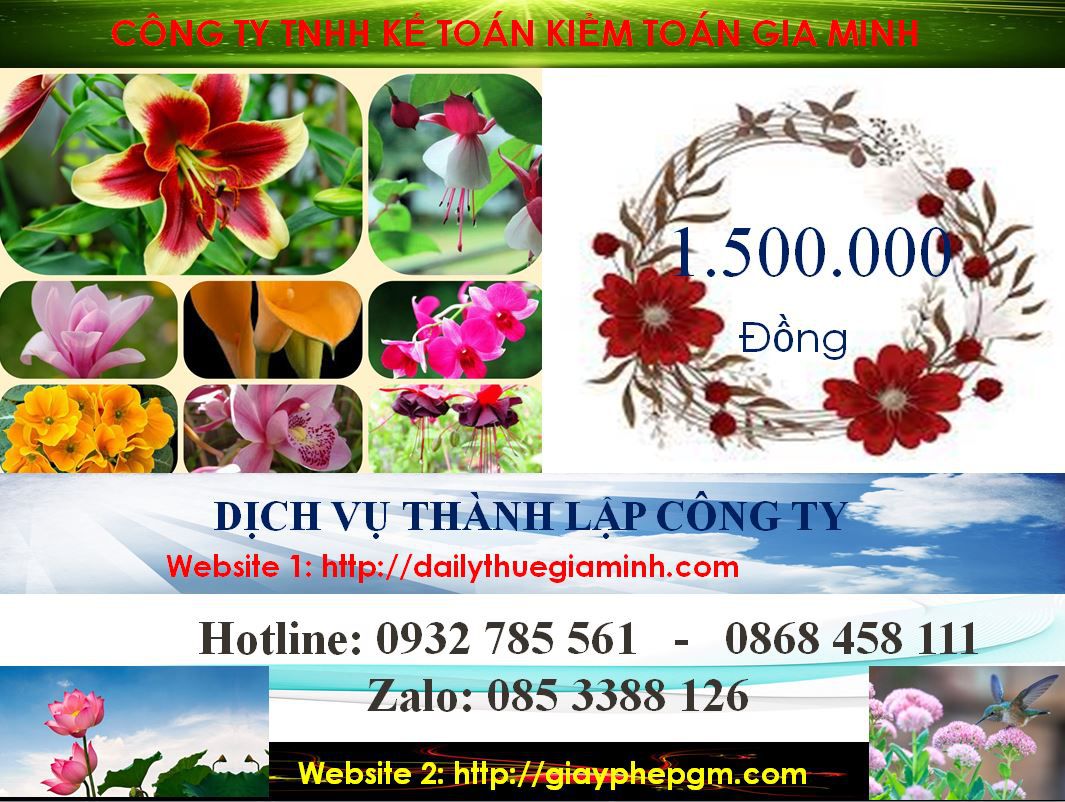 Dịch vụ làm giấy phép đăng ký kinh doanh tại Vũng Tàu 5 Chi phí làm giấy phép đăng ký kinh doanh tại Vũng Tàu