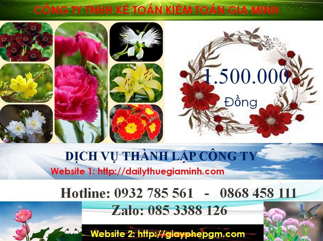 Dịch vụ làm giấy phép đăng ký kinh doanh tại Yên Bái 5 Chi phí làm giấy phép đăng ký kinh doanh tại Yên Bái