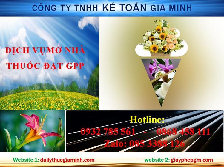 Dịch vụ mở nhà thuốc đạt GPP tại Ninh Bình 4 Thủ tục mở nhà thuốc đạt GPP tại Ninh Bình