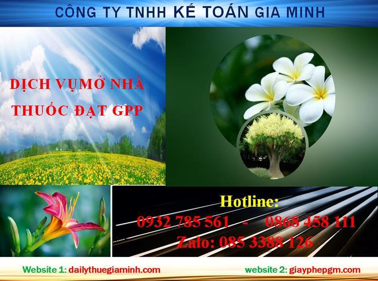 Dịch vụ mở nhà thuốc đạt GPP tại Quảng Ninh 4 Thủ tục mở nhà thuốc đạt GPP tại Quãng Ninh